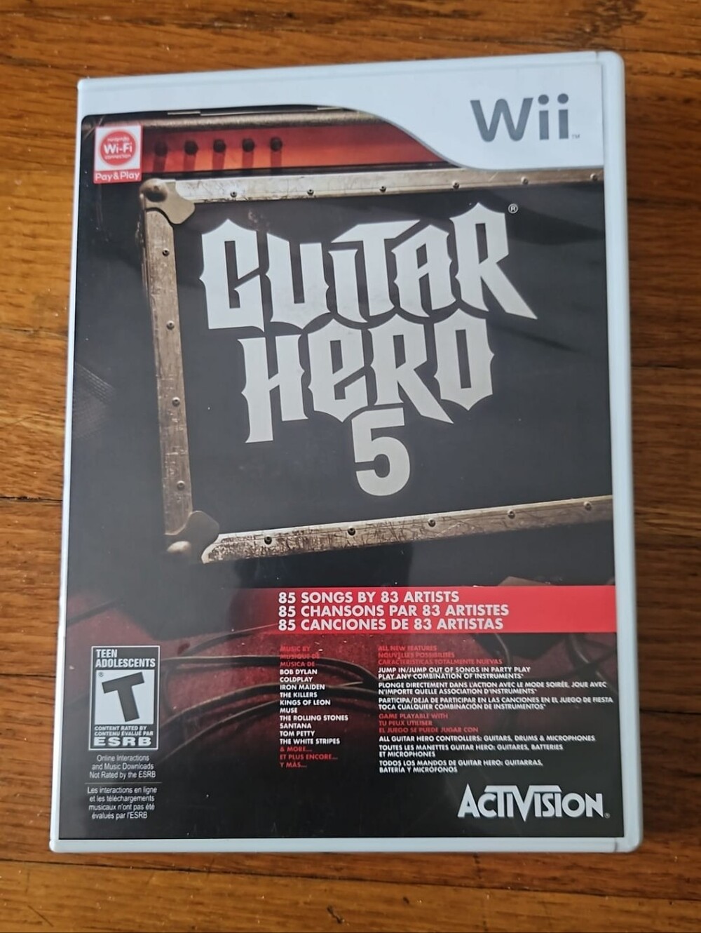 Guitar Hero 5 (Nintendo Wii, 2009)